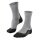 Falke Trekking Sock Crew TK5 Hiking (Merino Wool Blend) Light Grey Women - 1 Pair