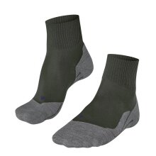 Falke Trekking Sock TK5 Hiking Cool (high moisture transport) Short Socks dark green Women - 1 Pair