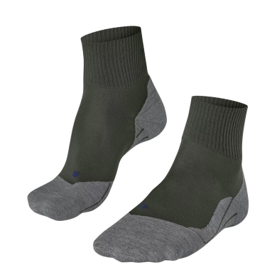 Falke Trekking Sock TK5 Hiking Cool (high moisture transport) Short Socks dark green Women - 1 Pair