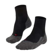 Falke Trekking Sock TK5 Hiking Wool (high wearing comfort) Short Socks black Women - 1 Pair