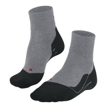 Falke Trekking Sock TK5 Hiking Wool (high wearing comfort) Short Socks light grey Men - 1 Pair