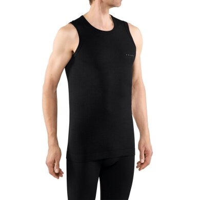 Falke Functional Underwear Tank Top Wool Tech Singlet Light (maximum freedom of movement) black Men