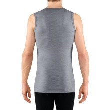 Falke Functional Underwear Tank Top Wool Tech Singlet Light (maximum freedom of movement) grey Men