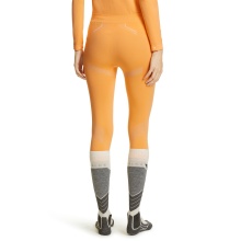 Falke Base Layer 3/4 Tight Maximum Warm (Moisture and Temperature Regulation) Underwear Orange Women