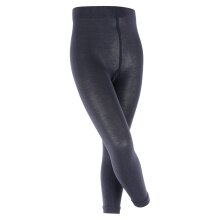 Falke Functional Underwear Base Layer Active Warm Leggings (warm Merino wool) navy blue Kids