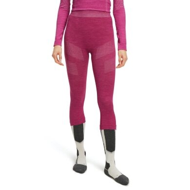 Falke Underpants 3/4 Tight Wool-Tech (Merino wool, warm and insulating) Underwear orchid pink Women