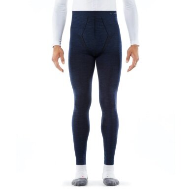 Falke Base Layer Tight Wool-Tech (finest Merino wool) long underwear navy blue Men