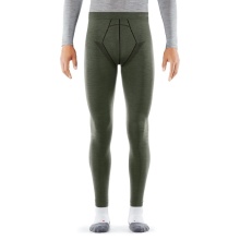 Falke Base Layer Tight Wool-Tech (finest Merino wool) long underwear olive green Men