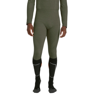 Falke Base Layer Tights Wool-Tech (excellent moisture management) long underwear olive green Men's