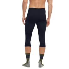 Falke Underwear Long Johns 3/4 Tight Warm 2024 (Moisture and Temperature Regulation) black Men's