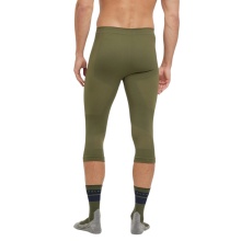 Falke Underwear Long Johns 3/4 Tight Warm 2024 (Moisture and Temperature Regulation) Herb Green Men's