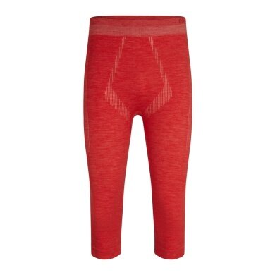 Falke Underpants 3/4 Tight Wool Tech (finest merino wool, high freedom of movement) Underwear red Men