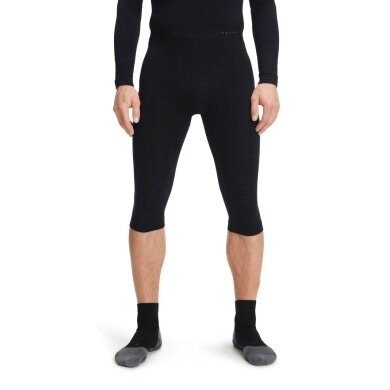 Falke Underwear Base Layer 3/4 Tight Warm (maximum freedom of movement) black Men