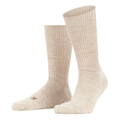 Falke Hiking Sock Crew Walkie Ergo (Trekking, Merino Wool) sand brown - 1 Pair