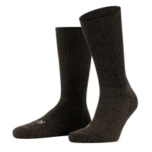 Falke Hiking Sock Crew Walkie Ergo (Trekking, Merino Wool) dark brown - 1 Pair