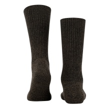 Falke Hiking Sock Crew Walkie Ergo (Trekking, Merino Wool) dark brown - 1 Pair