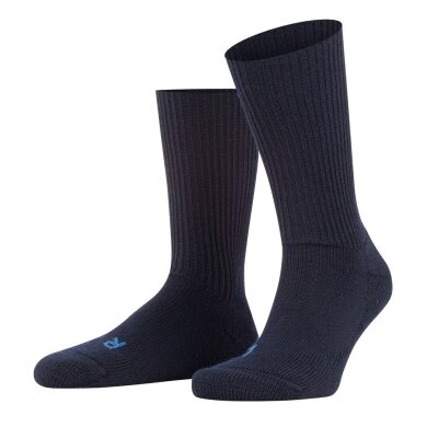 Falke Hiking Sock Crew Walkie Ergo (Trekking, Merino Wool) navy blue - 1 pair