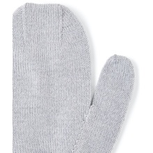 Falke Winter Gloves (Mittens) - warm and soft white/gray Women/Men 1 Pair