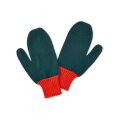 Falke Winter Gloves (Mittens) - warm and soft green/orange Women/Men 1 Pair