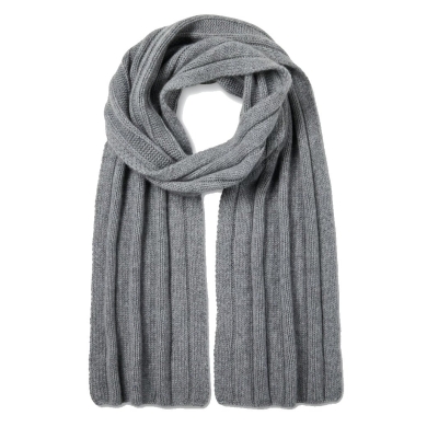 Falke Winter Scarf (Cashmere) light grey 180cm x 25cm - 1 piece