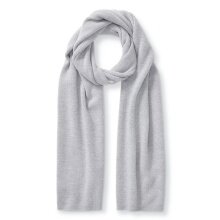 Falke Winter Scarf (fine Merino wool) light grey 170cm x 30cm - 1 piece