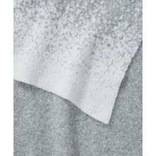 Falke Winter Scarf (Merino Wool, Snowflake Design) grey 180cm x 30cm - 1 piece