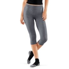 Falke Underpants 3/4 Tight Wool-Tech Light (finest merino wool) Underwear grey Women