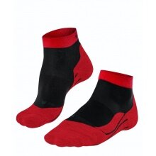 Falke Running Sock RU4 Endurance Short (medium cushioning) black/red Men - 1 Pair