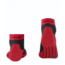 Falke Running Sock RU4 Endurance Short (medium cushioning) black/red Men - 1 Pair