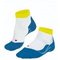 Falke Running Sock RU4 Endurance Short (medium cushioning) white/aquablue/lime Men - 1 Pair