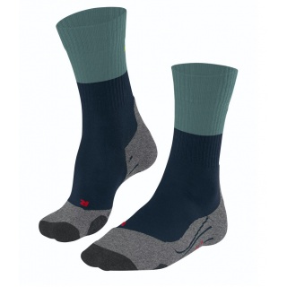 Falke Trekking Sock TK2 (Merino Wool, for Light Terrain) Dark Blue Men - 1 Pair