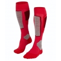 Falke Ski Sock SK4 (for sporty female skiers) pink/gray/red Women - 1 Pair