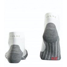 Falke Running Sock RU4 Endurance Short (medium cushioning) white/gray Men - 1 Pair