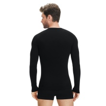 Falke Functional Underwear Long Sleeve Shirt Wool-Tech Light (finest Merino wool) black Men