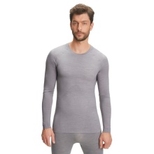 Falke Functional Underwear Long Sleeve Shirt Wool-Tech Light (finest merino wool) light grey Men