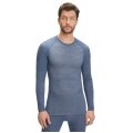 Falke Functional Underwear Long Sleeve Shirt Wool-Tech Light (finest Merino wool) blue Men