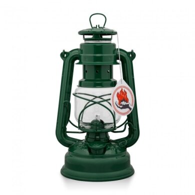 Feuerhand Storm Lantern 276 moss green - 1 piece (empty)