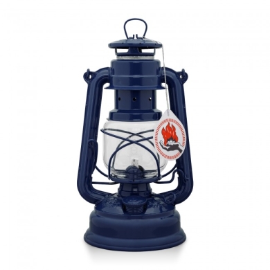 Feuerhand Storm Lantern 276 cobalt blue - 1 piece (empty)