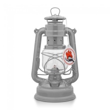 Feuerhand Storm Lantern 276 light grey - 1 piece (empty)