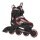 FILA Inline Skates J-One - adjustable - black/red Kids