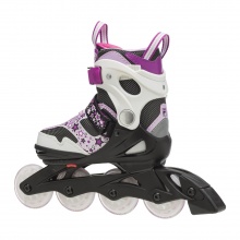 FILA Inline Skates J-One - adjustable - white/pink Kids