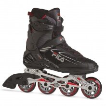 FILA Inline Skates Legacy Pro 80 (Wheels: Fila 80mm/82A, Bearings: ABEC 5) black/red Men