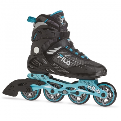 FILA Inline Skates Legacy Pro 80 (Wheels: Fila 80mm/82A, Bearings: ABEC 5) black/blue Women