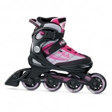 FILA Inline Skates One (adjustable sizes) black/pink girls