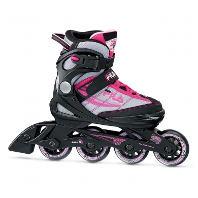 FILA Inline Skates One (adjustable sizes) black/pink girls