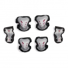 FILA Skates Protective Gear Set FP (Knee Pads, Elbow Pads, Wrist Guards) - 3 Piece Set Women