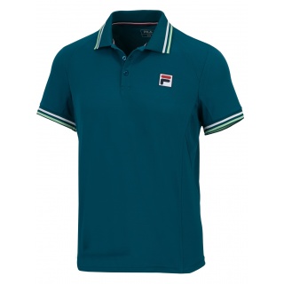 Fila Tennis Polo Marvin (100% Polyester) petrol Men