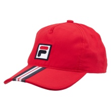 Fila Baseball Cap Bobby Stripes (100% Polyester) red - 1 piece