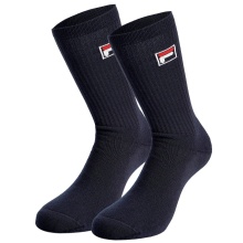 Fila Tennis Sock Crew Performance navy blue - 2 pairs