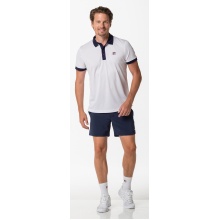 Fila Tennis Polo Markus (100% Polyester) white/navy Men